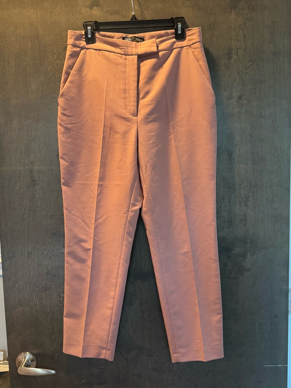 Zara Dusty Rose Work Pants